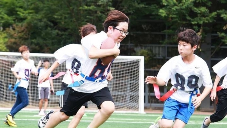 산종합운동장에서 ‘2015 KUFFA 협회장배 플래그풋볼 대회’ 개최